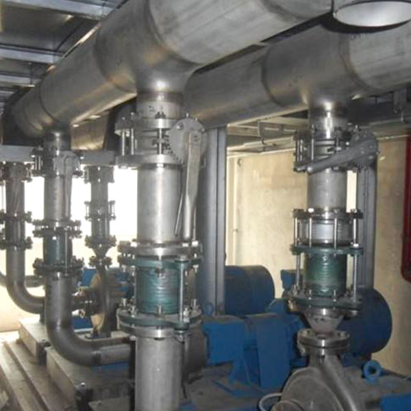 遼寧項目伸縮器使用現場